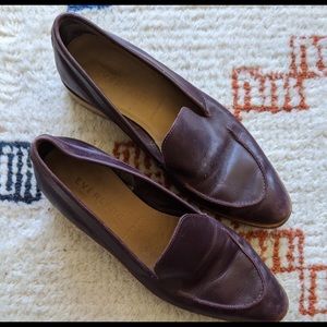 Everlane Maroon Loafers size 7